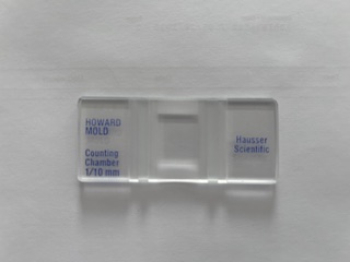 3820 Howard Mold Counting Chamber with 2 cover glass